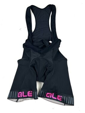 Ole Men's Cycling Bib Shorts Padded Seat Size Small 2-42 Black Made Italy